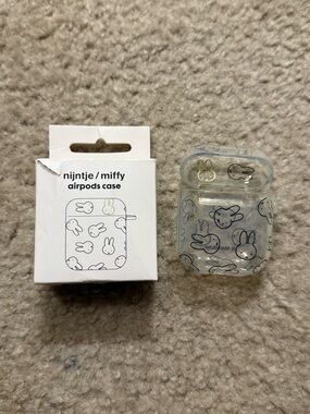 Miffy AirPods Clear Soft Earbuds Case